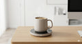 2792 Coffee Mug And Warmer For Having Coffee Along With The Warmer That Keeps It Hot.